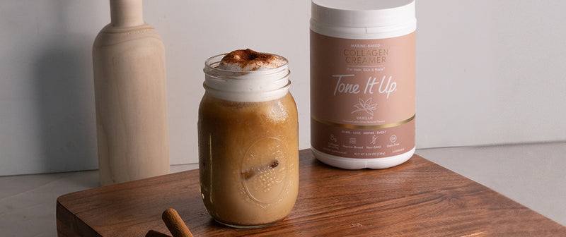 Tone It Up Pumpkin Spice Recipes Protein Treats for Fall Pumpkin Spice Latte Plant Based Protein Powder