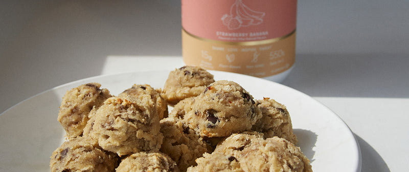 Tone It Up Strawberry Banana Immunity Protein Bites Recipe