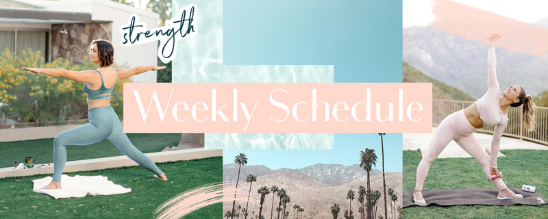 SUMMER SERIES WEEK 1 WORKOUT SCHEDULE