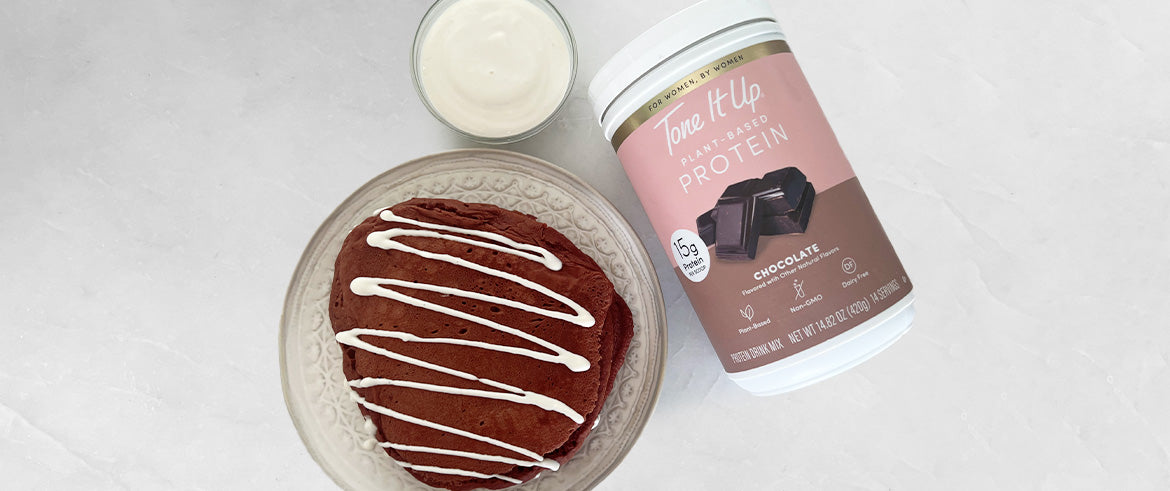 Red Velvet Protein Pancakes