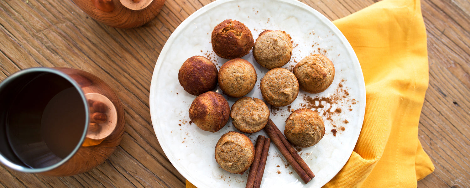 We've Got a Treat For You... Apple Cider Donut Holes!