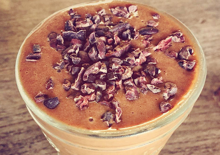 Chocolate Sunrise Smoothie