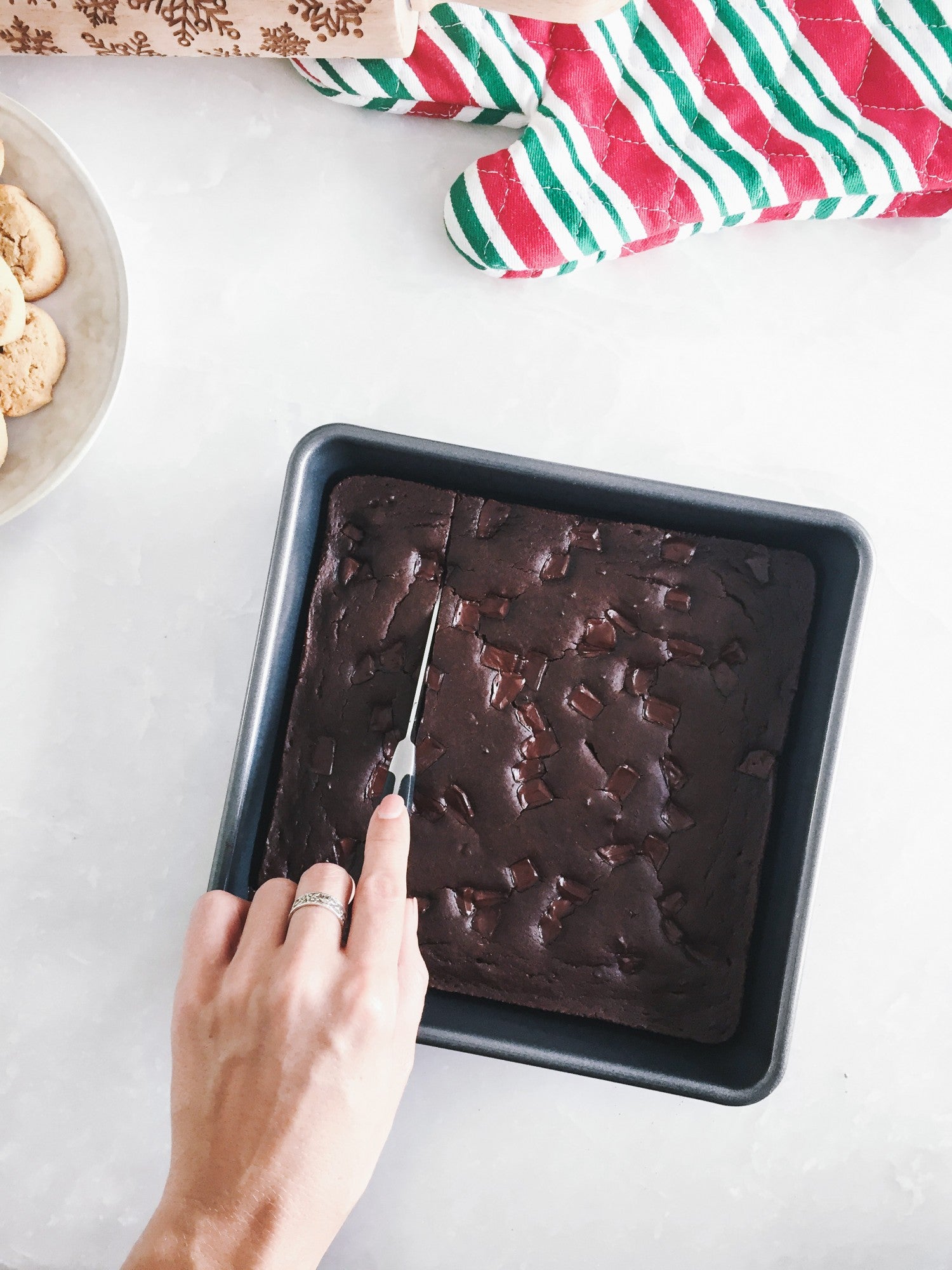 Tone It Up Mint Chocolate Brownie Recipe Healthy Holiday Treat