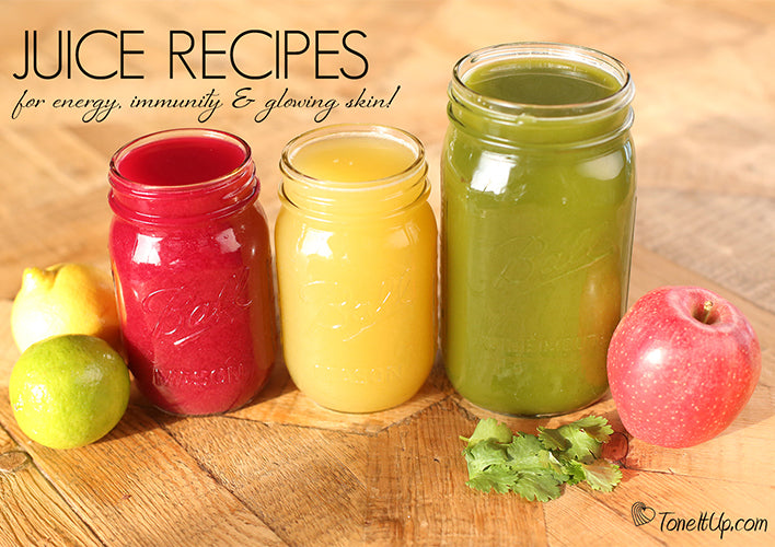 3 Juice Recipes for Energy, Immunity & Glowing Skin!