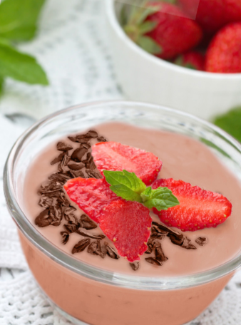Protein-packed Chocolate Yogurt Bowl