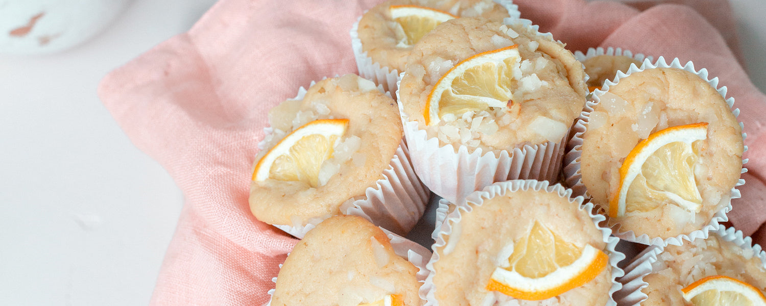 Healthy & Delicious Lemon Macadamia Mini Muffin Recipe