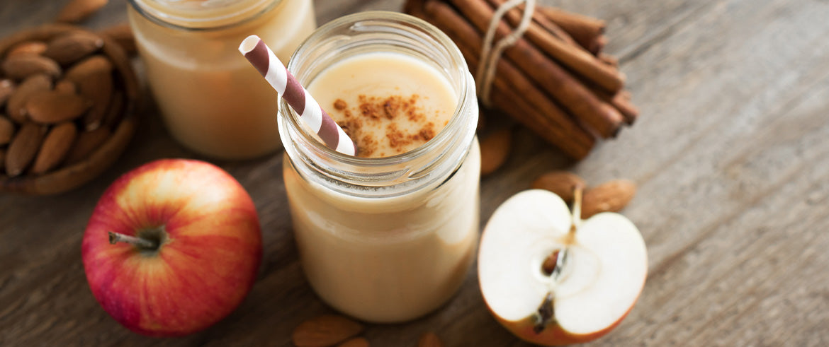 Tone It Up Fall Apple Cinnamon Protein Smoothie