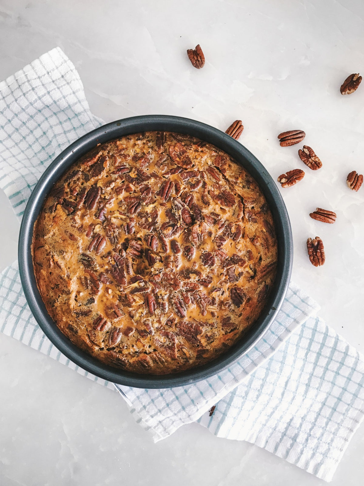 Pumpkin Pecan Pie