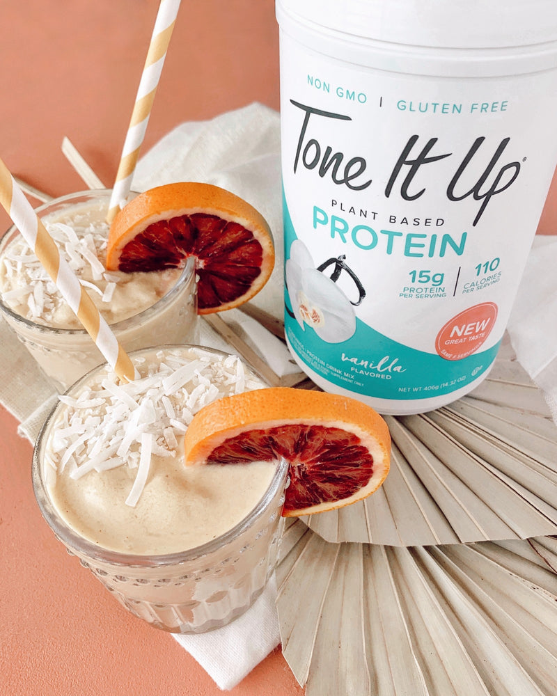 Blood Orange Vanilla Smoothie with Your NEW TIU Protein