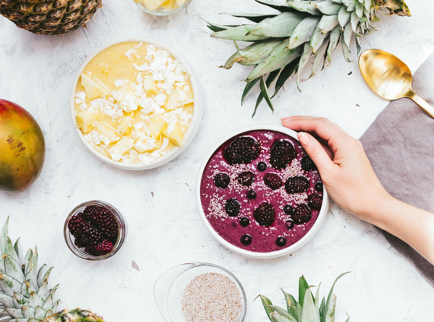 3 Slimming Smoothie Bowls You NEED In Your Life During The BIKINI SERIES