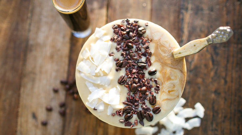 Vanilla Latte Smoothie Bowl