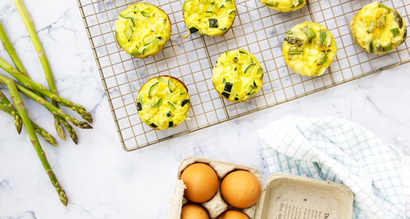 Zucchini & Caramelized Onion Egg Muffins