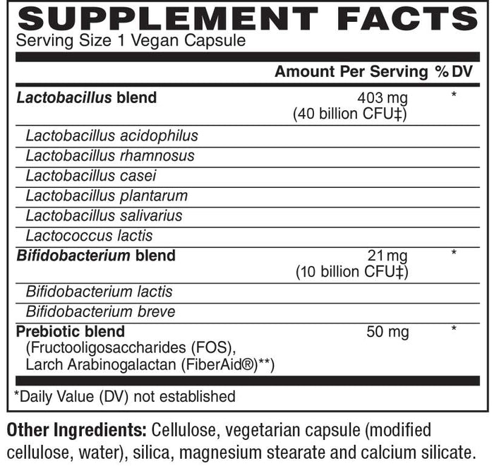 Vegan Daily Women’s Probiotic - 8 Strains