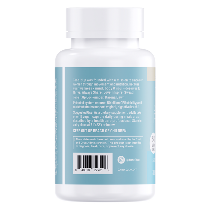 Vegan Daily Women’s Probiotic - 8 Strains