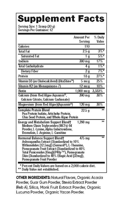 Vanilla Plant-Based Protein Powder