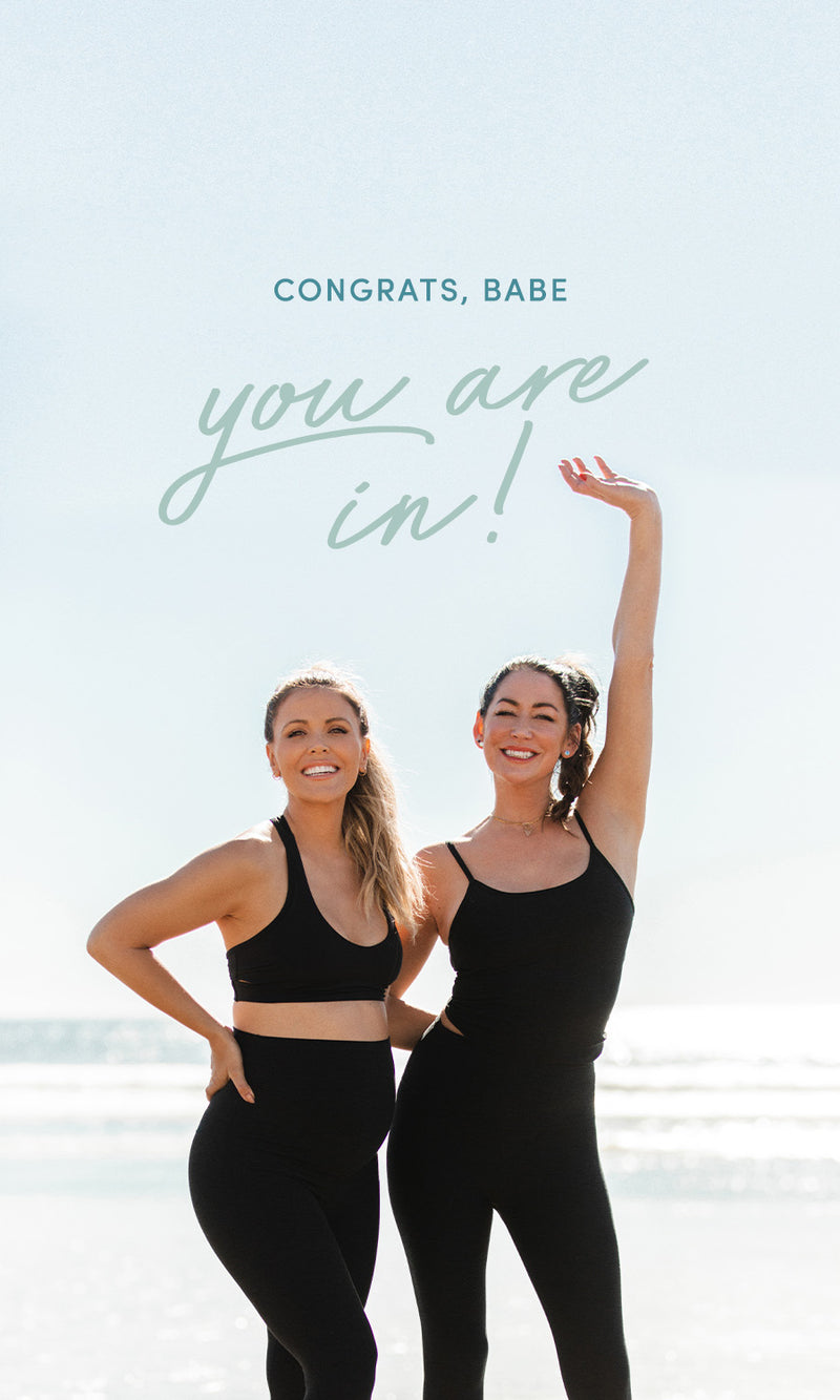 Tone It Up Own Your Strength Summer Challenge 2022 Katrina and Karena Congrats You're In