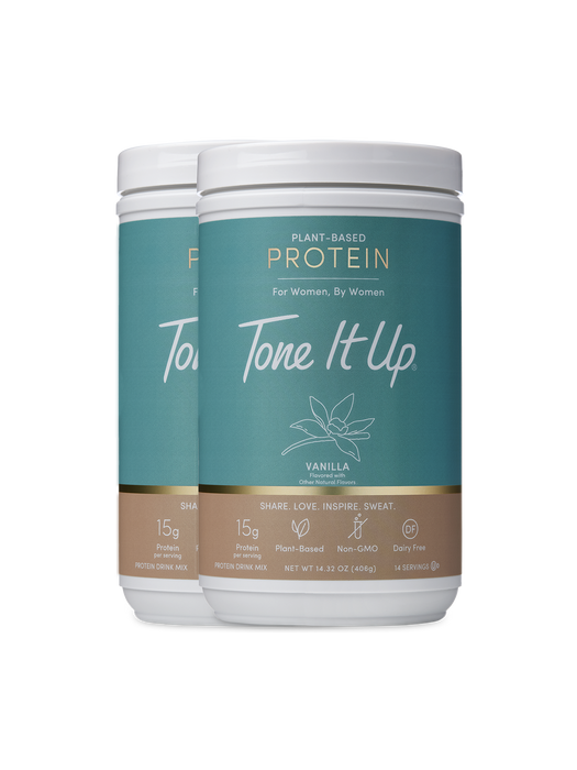 Plant Based Vanilla Protein Powder - 14 Servings 2 Pack | Tone